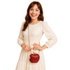 Rhinestone Apple Clutch Bag