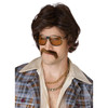 70s Disco Daddy Wig and Moustache,