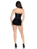 Steel Boned Satin Corset