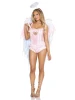 Angel Ombre Chiffon Wings and Halo Headband