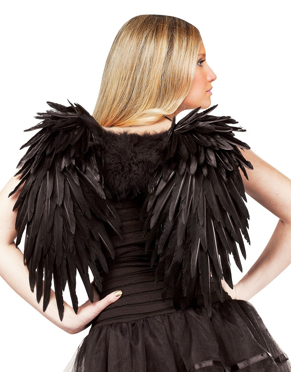 Dark Angel Wings Feather