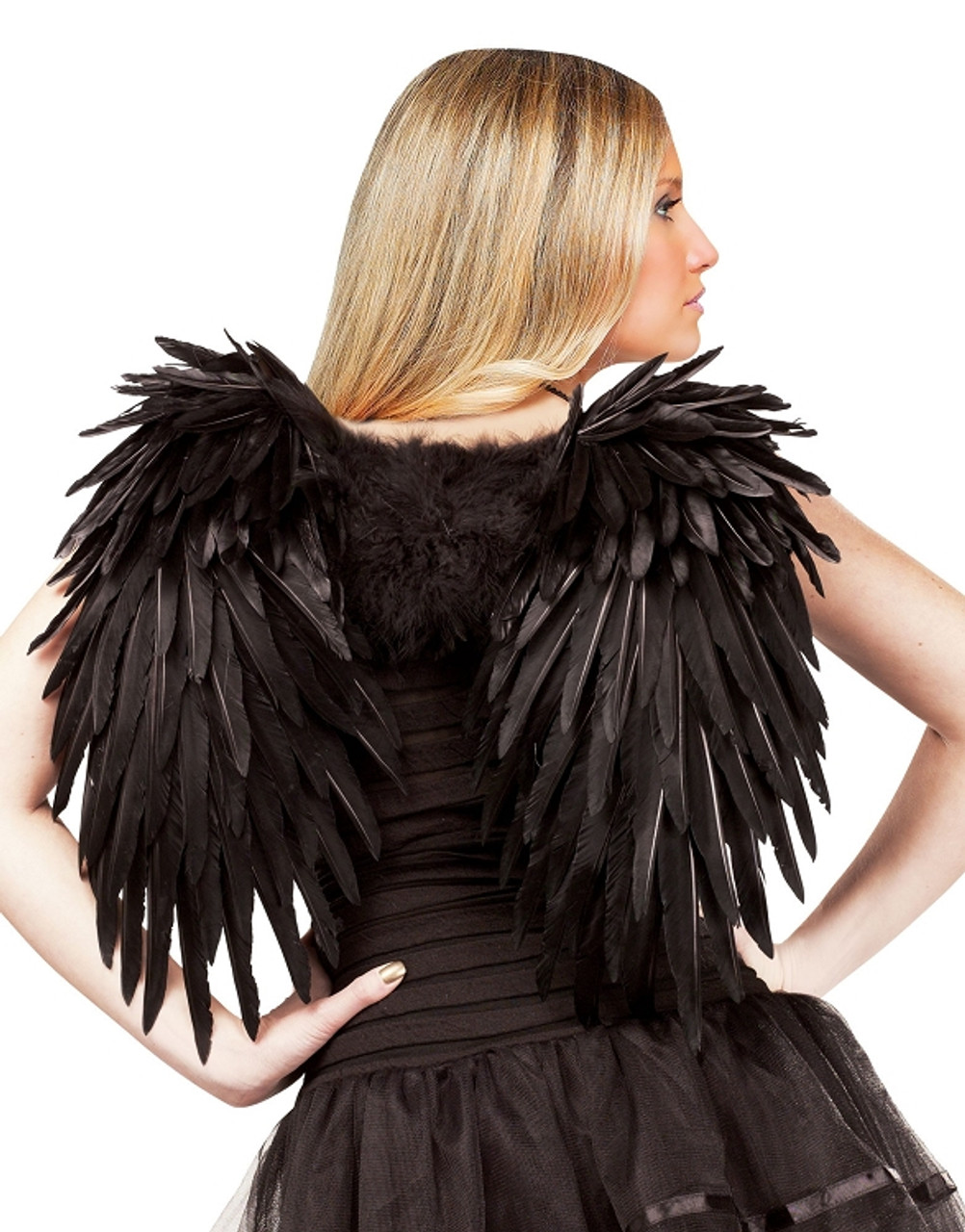Adult Raven Costume Feather Wings Black Feather Wings For, 48% OFF