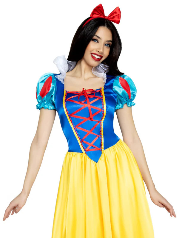 snow white dress women Classic Costume Small The long yellow skirt is perfect for twirling All Snow White Outfits