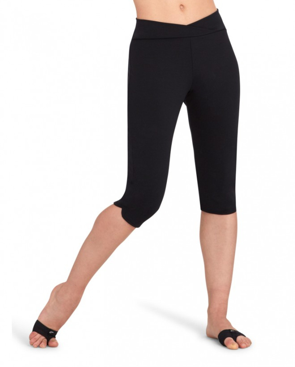 Space Dye Black Performance Capri Leggings – Pranachic