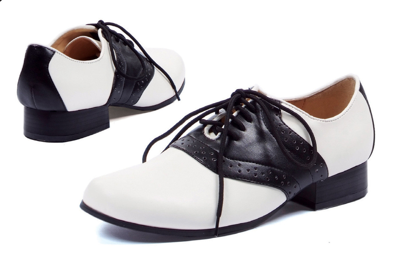 Step Back in Time: The Charm of Black and White 50s Shoes