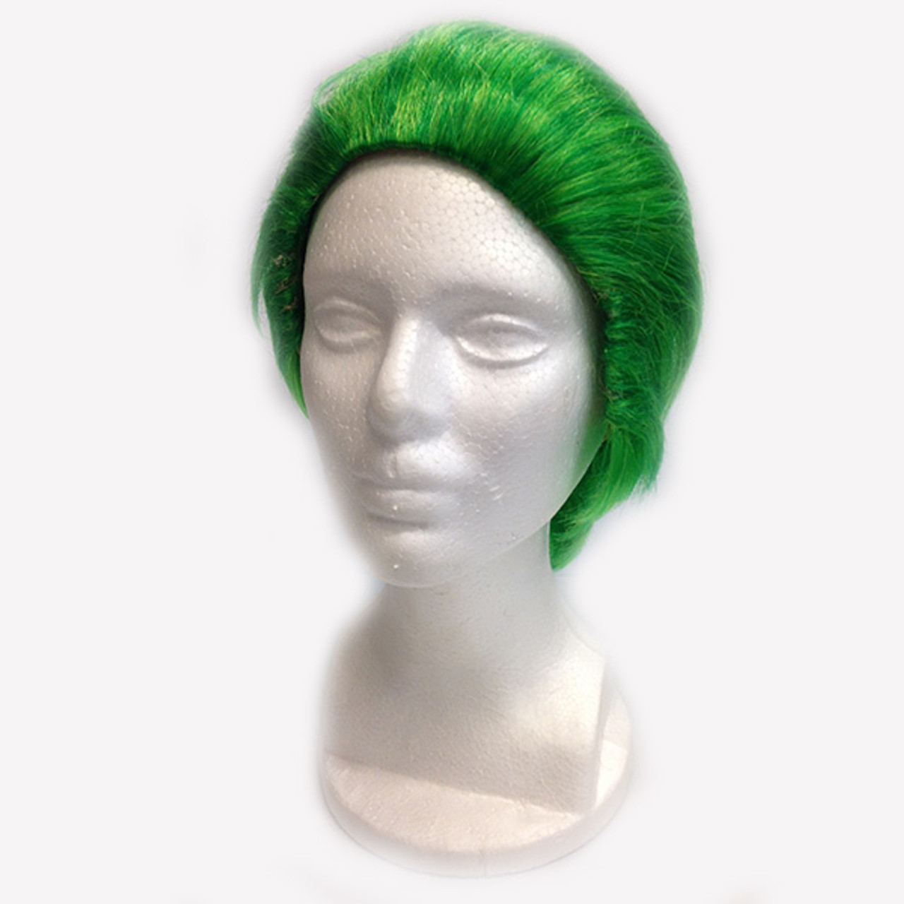 Green Slick Back Men's Wig - Imaginations Costume & Dance