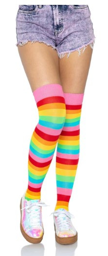 Rainbow Leg Warmers Imaginations Costume & Dance