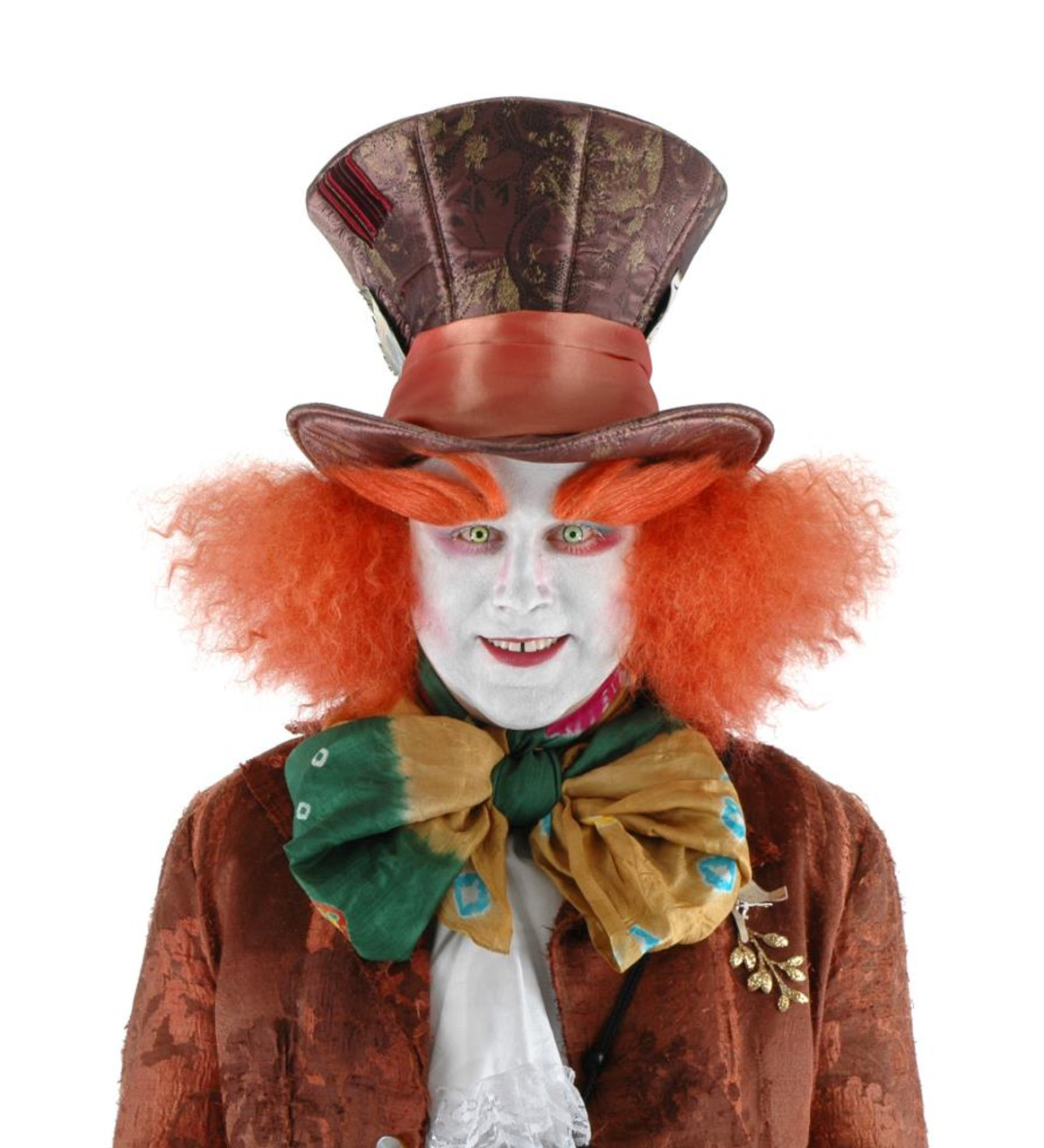 Mad Hatter Eyebrows Disney Tim Burton Licensed Alice in Wonderland