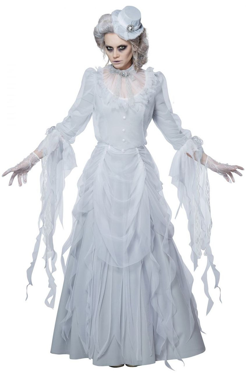 Women's Victorian Ghost Bride Costume