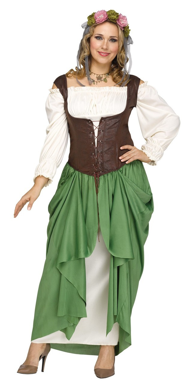 Adult Rogue Maiden Pirate Costume