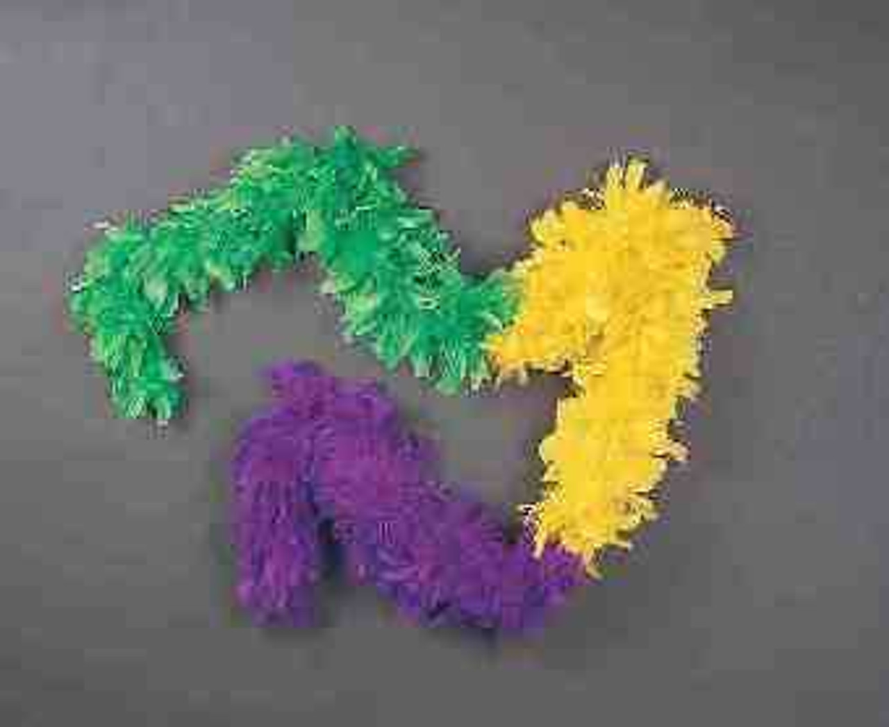 Sanwuta 20 Pieces Mardi Gras Boas Bulk, Mardi Gras Party Decorations, 6 ft Golden Green Purple Mardi Gras Feathers Costume Accessoires for Adults Women Men