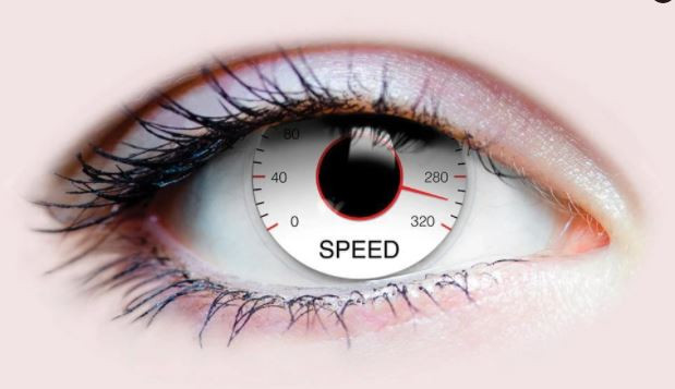 Primal Speedometer Contacts Halloween Imaginations Costume & Dance