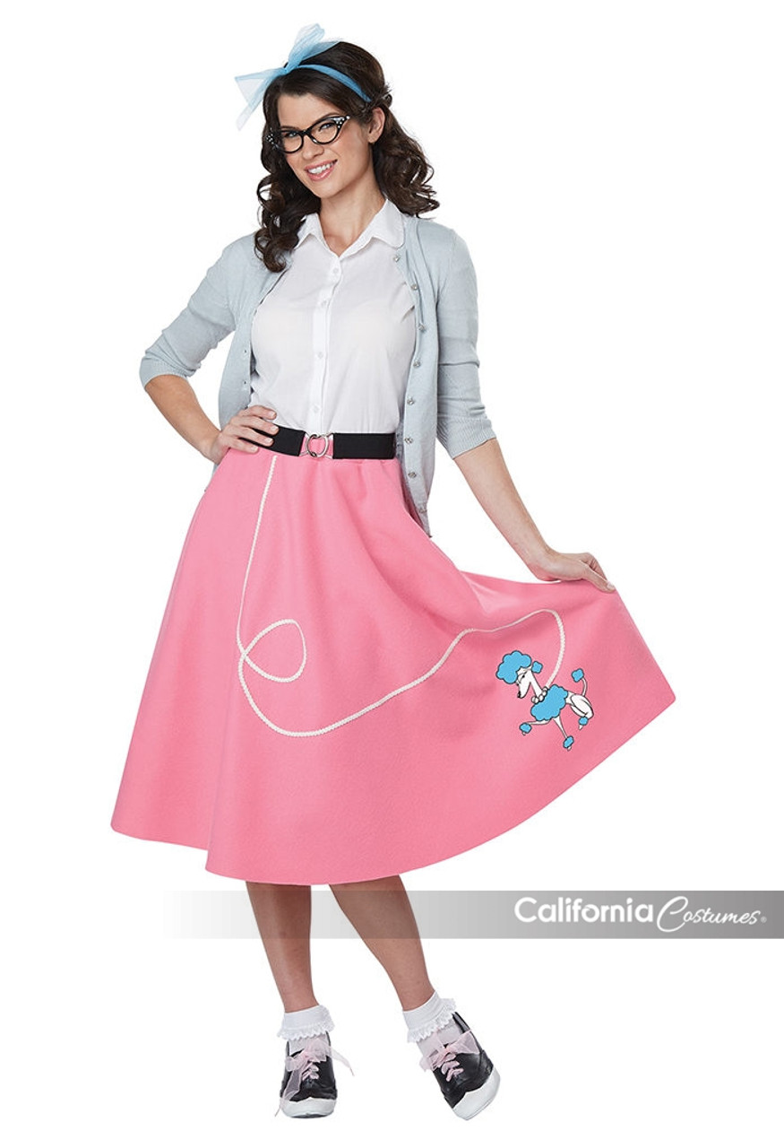 50's Poodle Skirt Adult Costume - Imaginations Costume & Dance