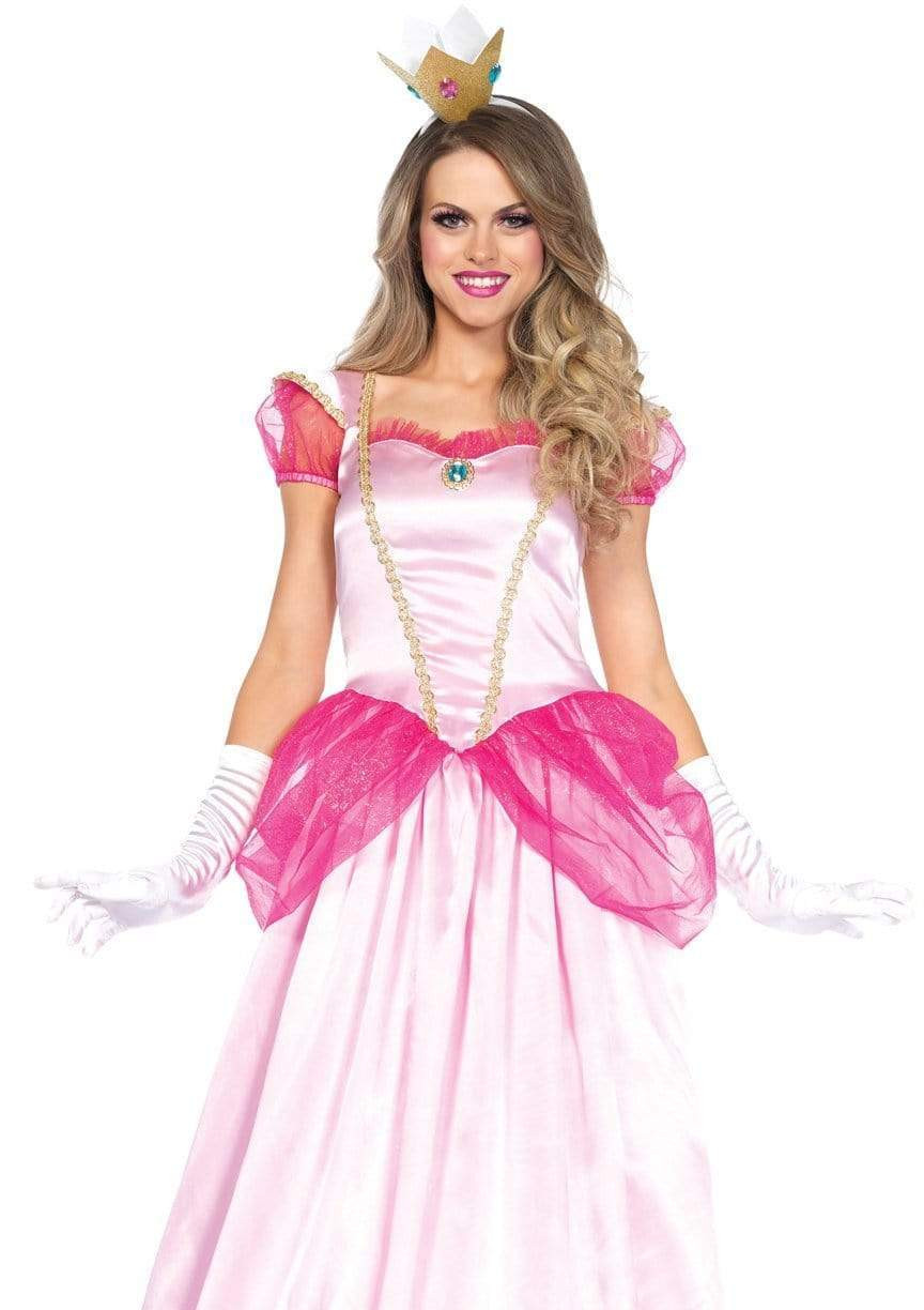 princess dress adult Classic Pink Costume The back of the dress includes a lace up that allows for a more custom fit Drofe Princess Dress Costume for