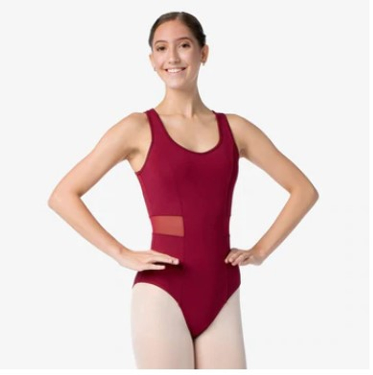 Women's Tank Leotard with Princess Seams