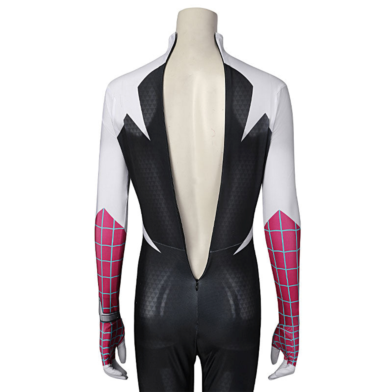 Women Spider Gwen Stacy Costume Spider-Gwen Cosplay Jumpsuit