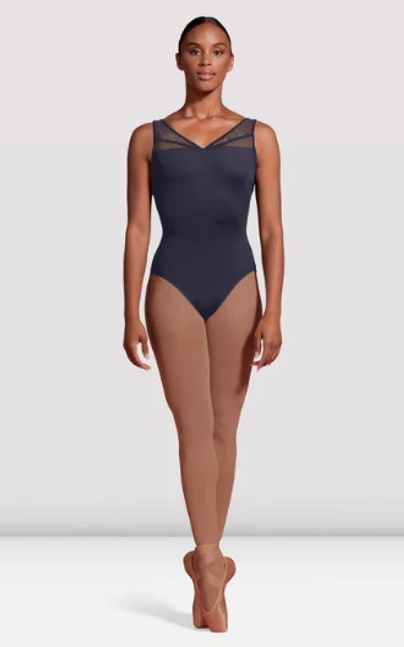 Bloch Ladies Mirella Seville Mesh Panelled Low Back Tank Leotard