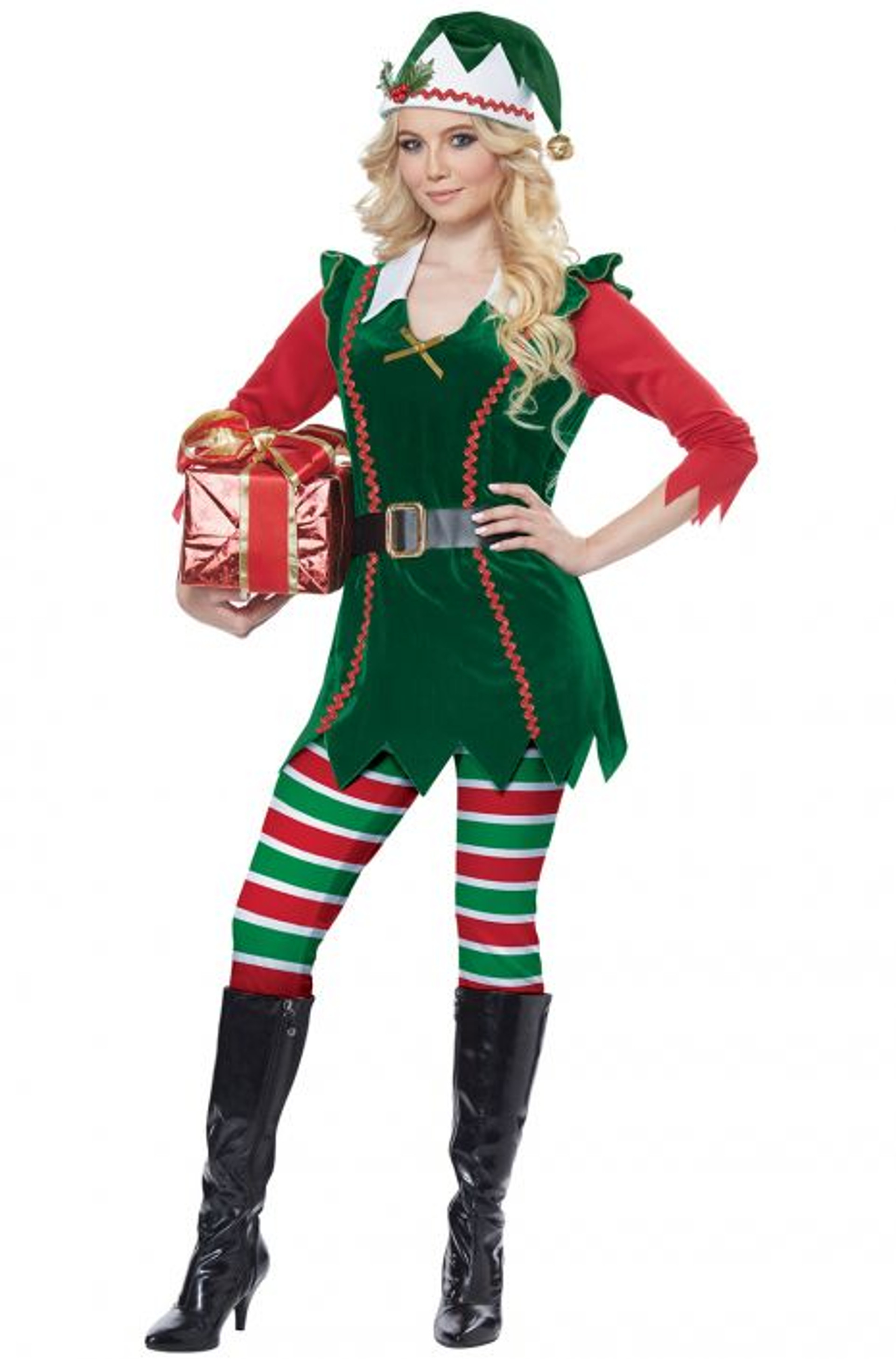 Festive Elf Adult Costume Imaginations Costume And Dance