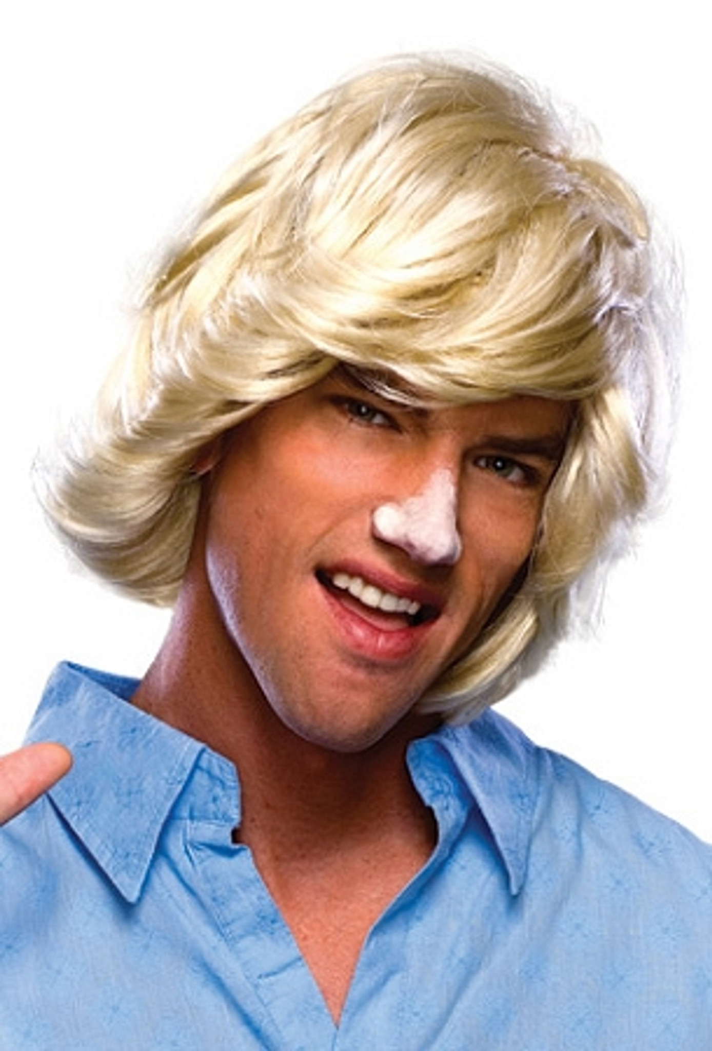 blonde boy wig