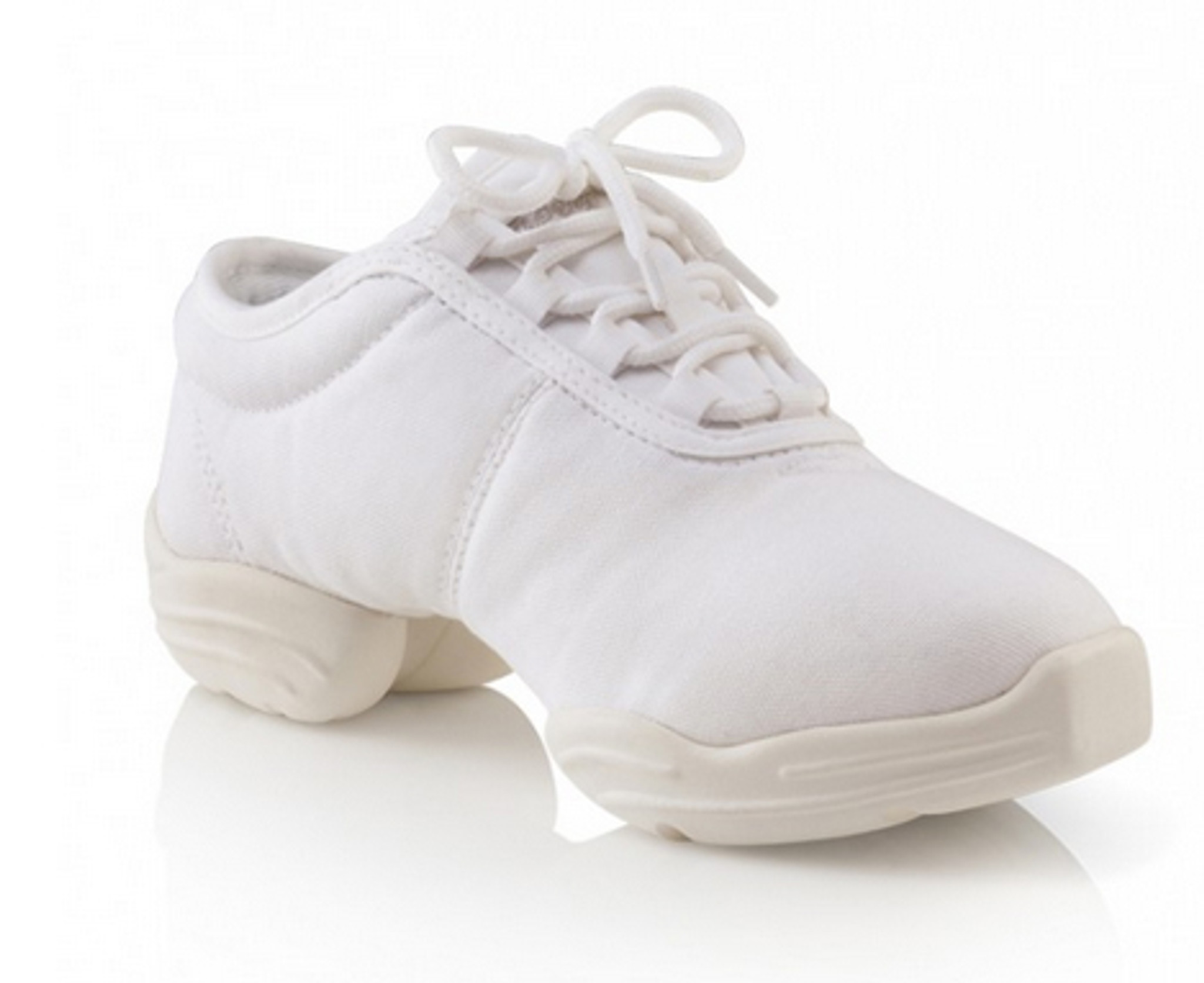 white dance sneakers