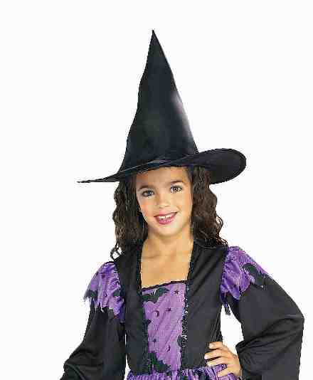 fabric witch hat