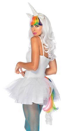 Rainbow Unicorn Wig Tail Kit