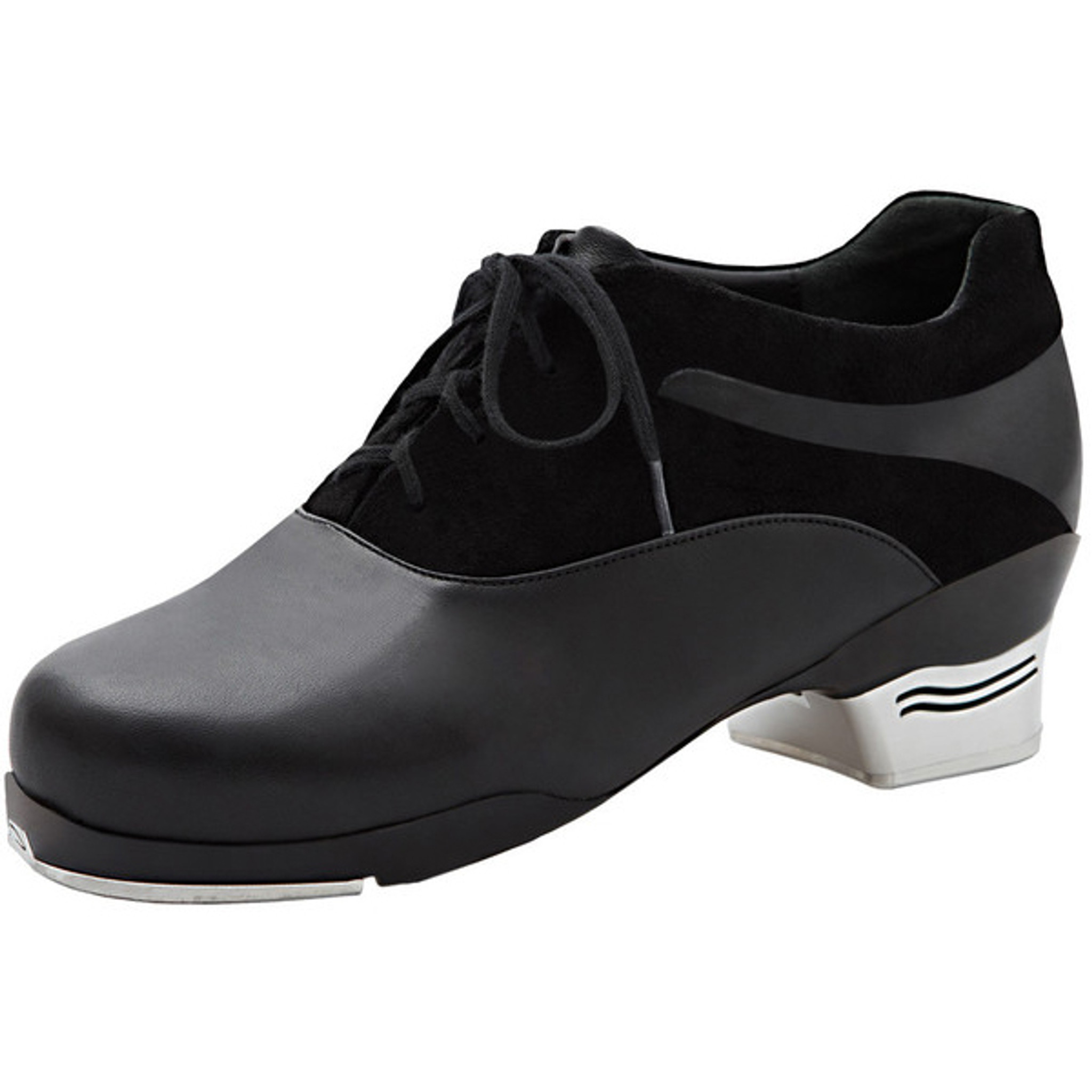 Tapsonic 2-Tone Black Lace Up Tap Shoe