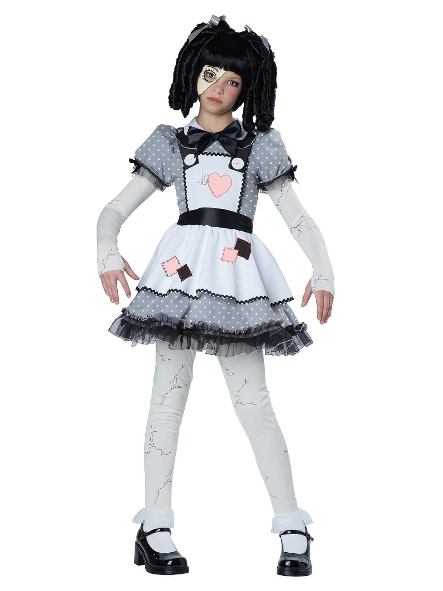 black doll costume