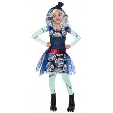 Girl S Deluxe Frankie Stein Licensed Monster High Costume