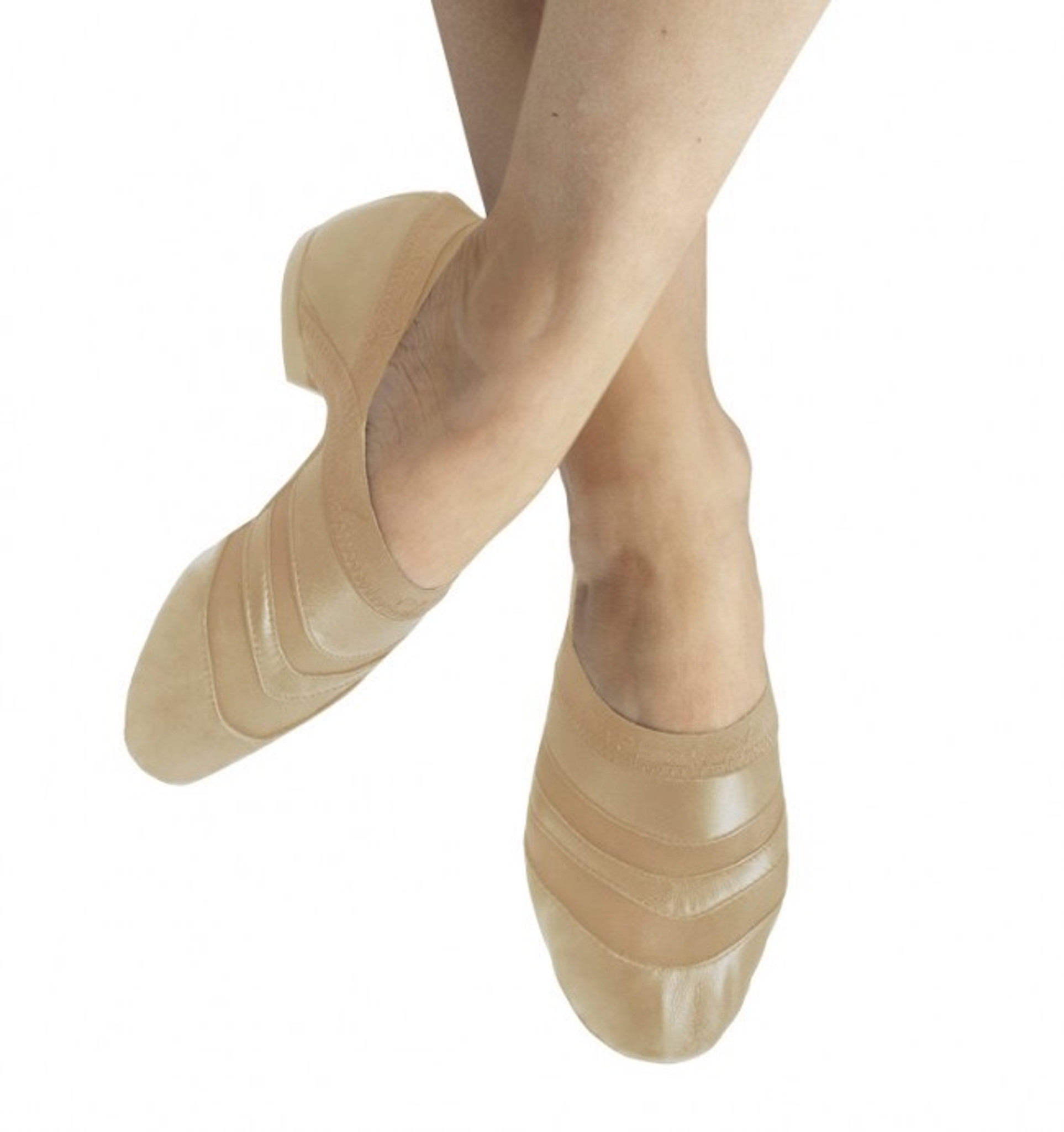 capezio caramel jazz shoes