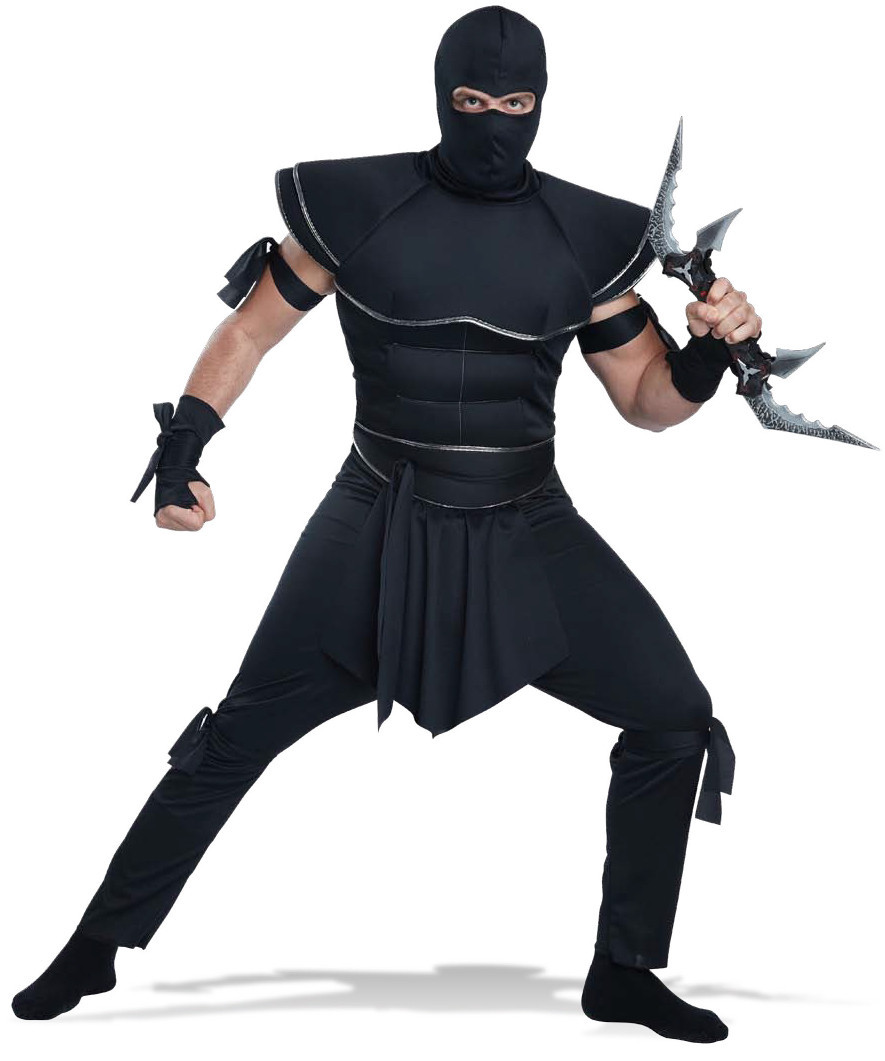 Stealth Ninja Black Adult Costume Imaginations Costume Dance