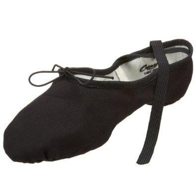 capezio black ballet shoes