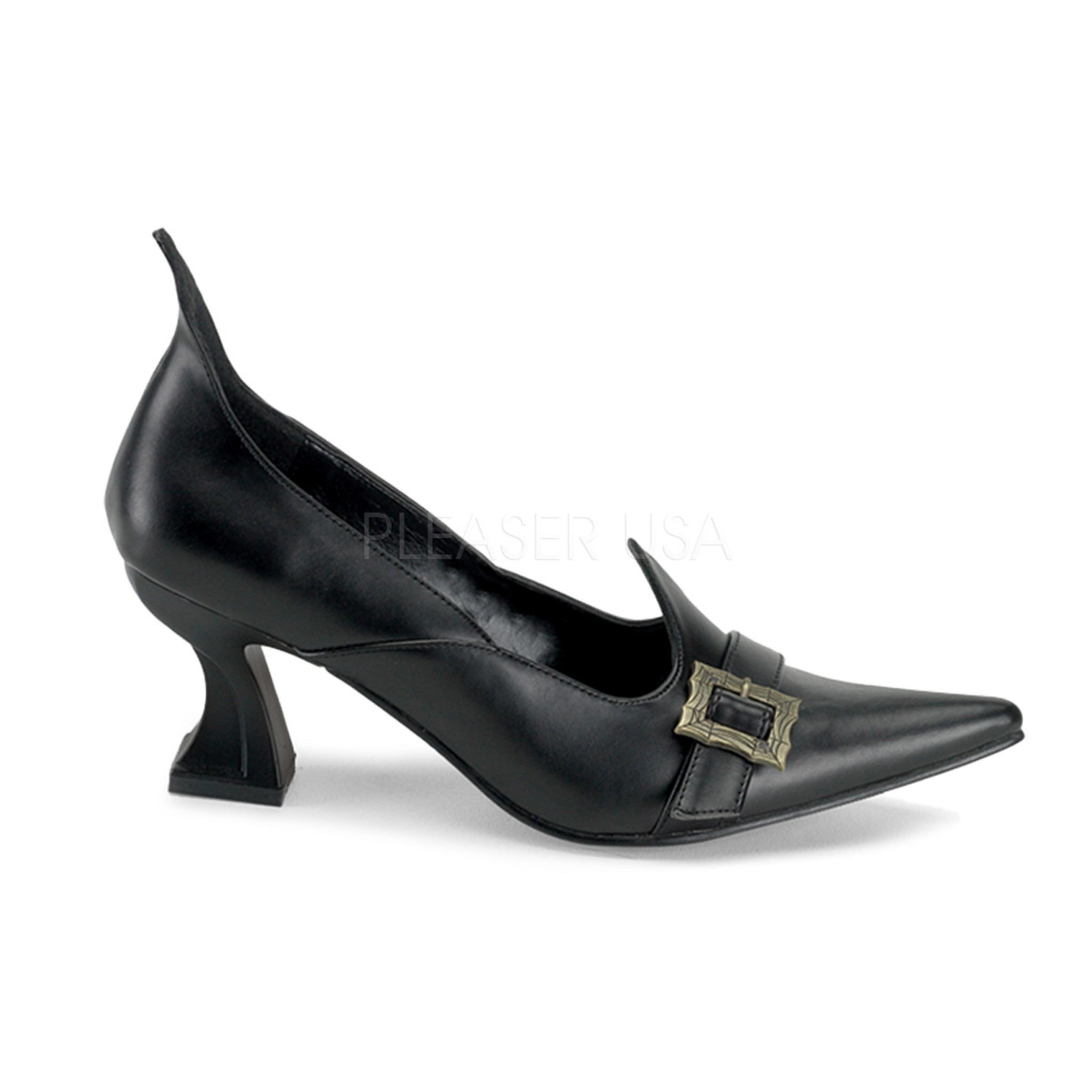 2 inch heels black shoes