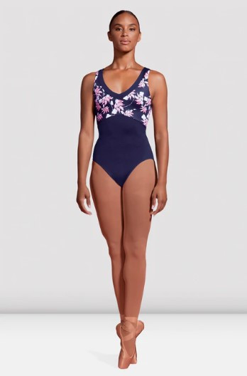Meryl V-Neck Tank Leotard main image 1