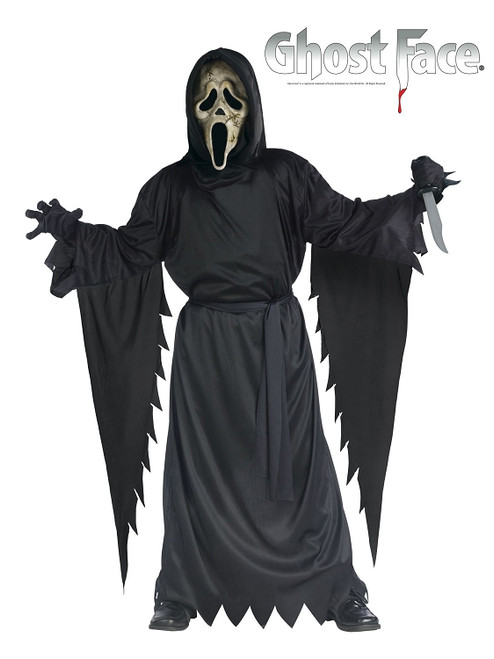 /kids-zombie-ghost-face-licensed-scream-costume-with-mas/