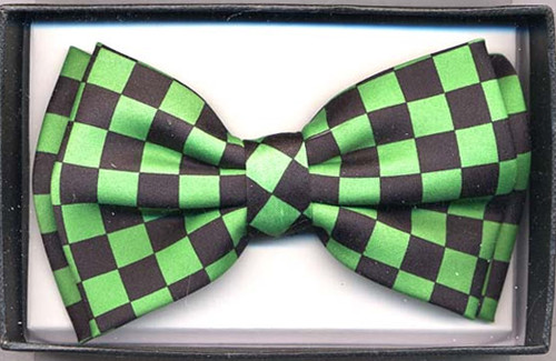 Checkered Bowtie w/ Assorted Colors