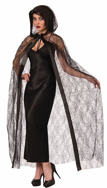 /hooded-spider-web-cape-long/