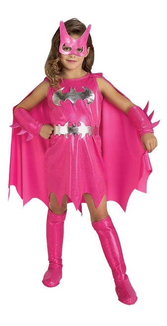 Batgirl Child's Costume Pink Licensed DC