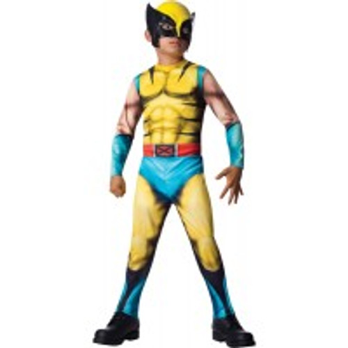 Wolverine Costume Kids with Mask Licensed Marvel