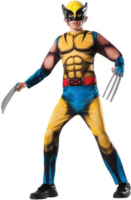 Wolverine Muscle Suit Kid's Costume Licensed Marvel