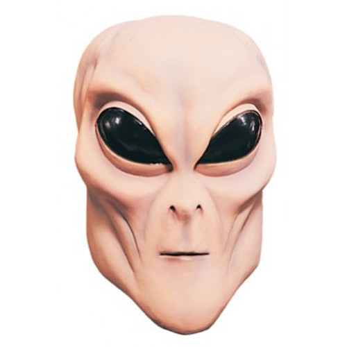 Alien Mask Beige Full Over the Head Latex Mask