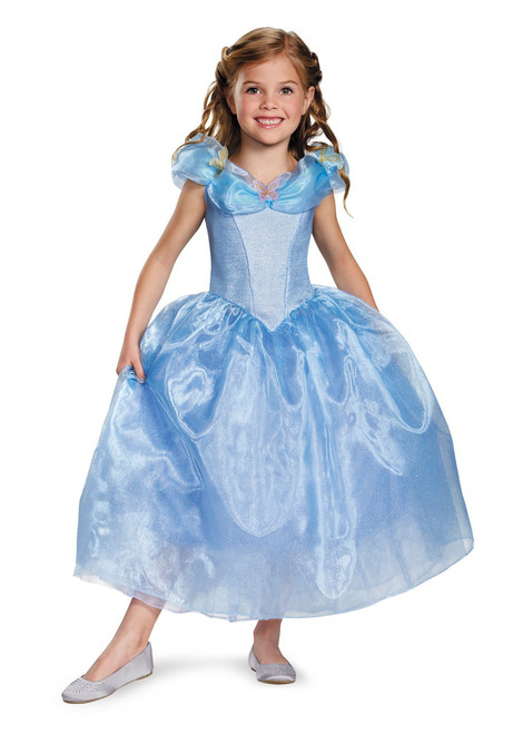 Deluxe Cinderella Disney Movie Girl's Costume