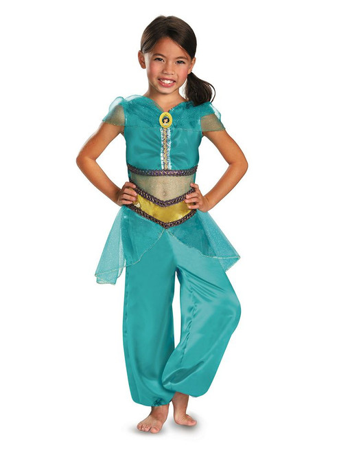 Princess Jasmine Girl's Costume Licensed Disney Aladdin(59183)