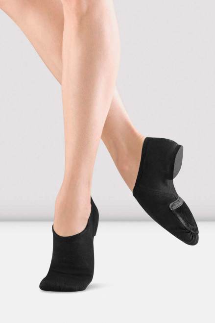 Bloch Phantom Canvas Jazz Shoes - Black