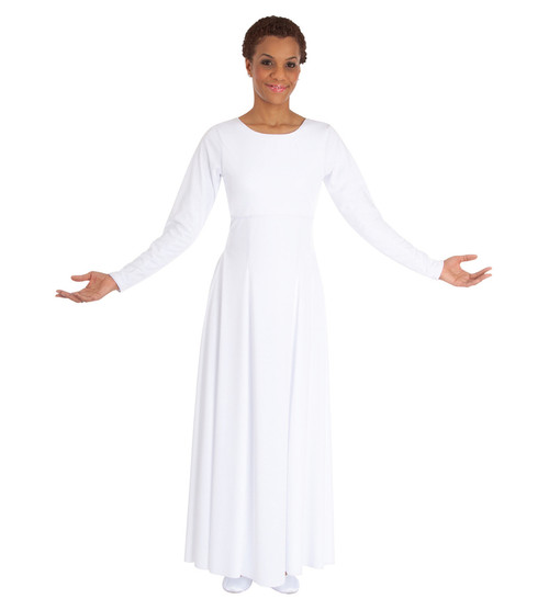 Body Wrappers Adult Long Sleeve Dance Dress