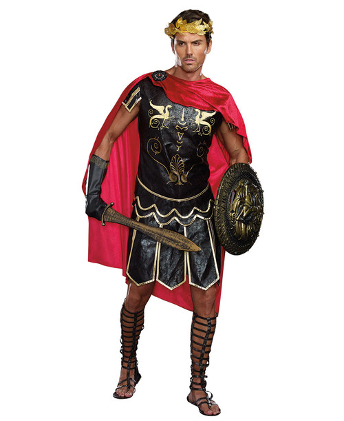 Julius Caesar Men's Tunic, Cape & Headpiece