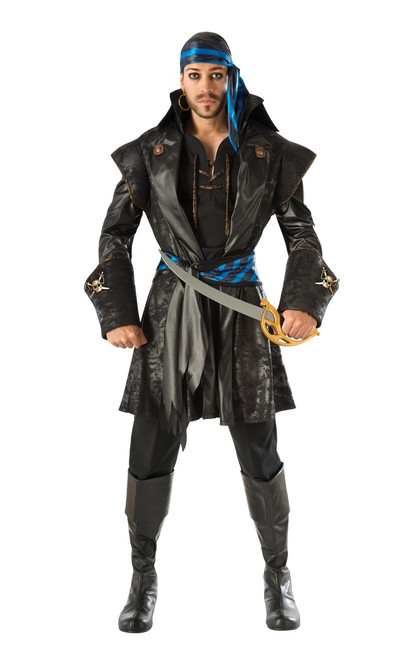 Pirate Captain Blackheart Men's Costume