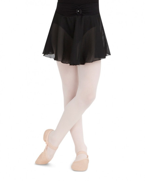 Capezio Pinched Front w/ Gem Pull On Skirt