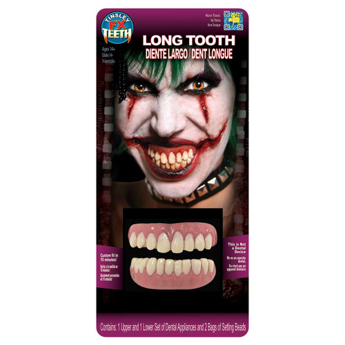 Long Tooth Tinsley FX Teeth Long exposed Teeth