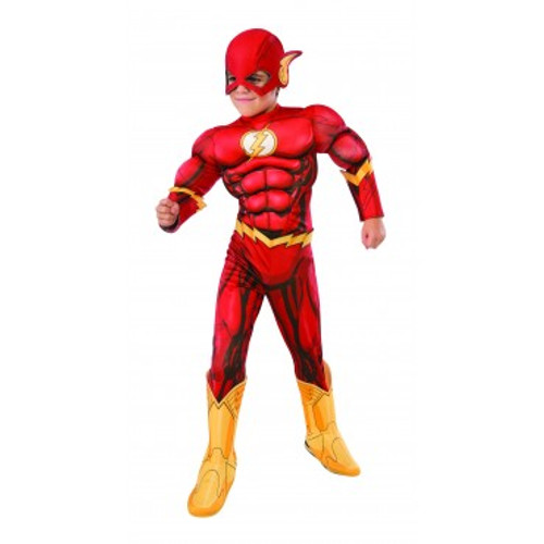 Flash Muscle Chest Kids Costume Licensed DC Comics 